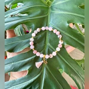 Agate & Hematite bracelet